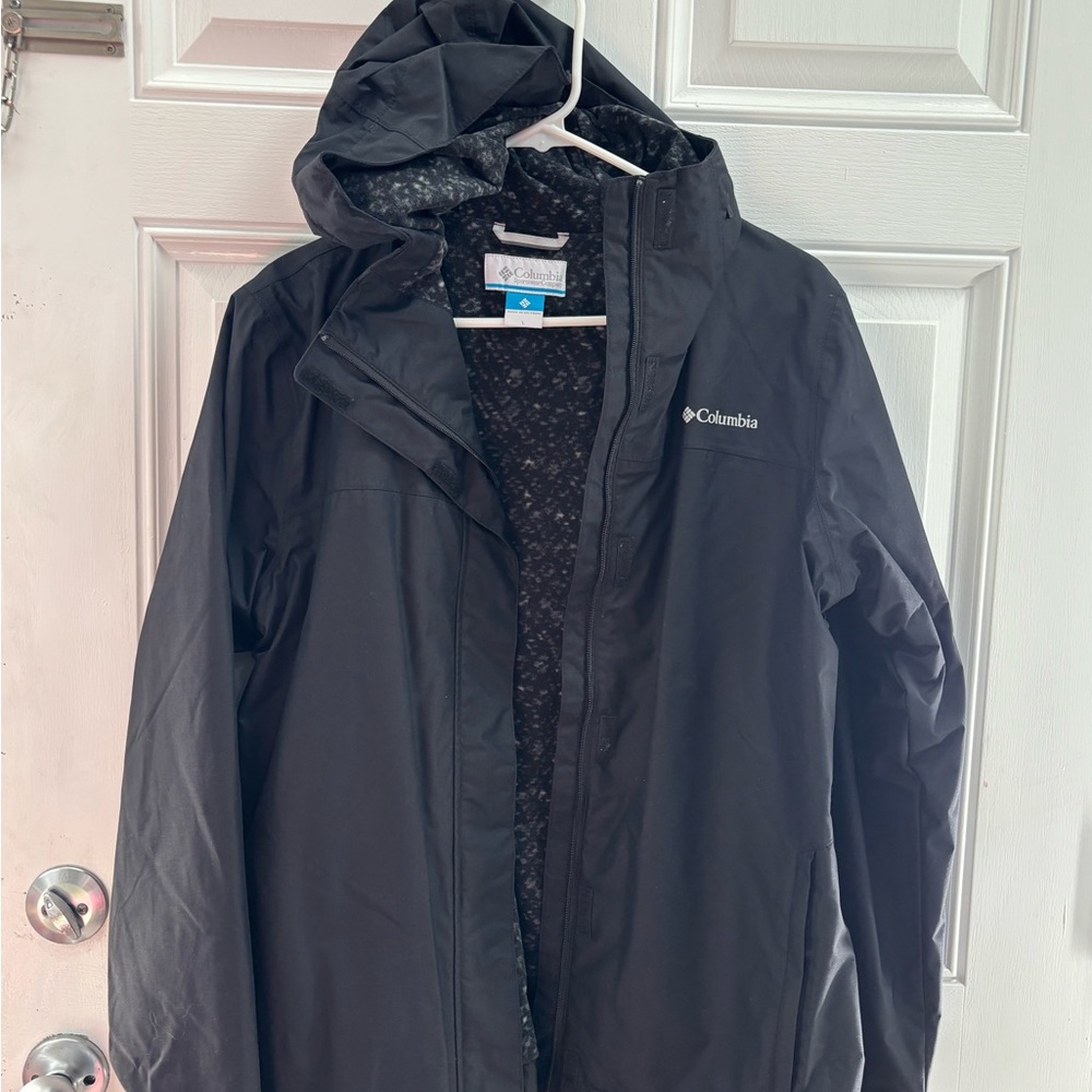 Columbia Black lined Jacket